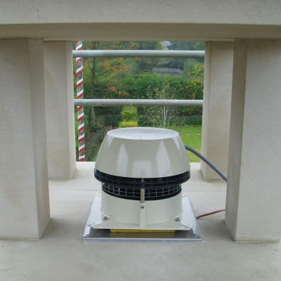 Chimney Fan Installation